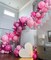 Pink Balloons Set,60pcs 12 inch Metallic Pearl Pink(Multiple Pink)